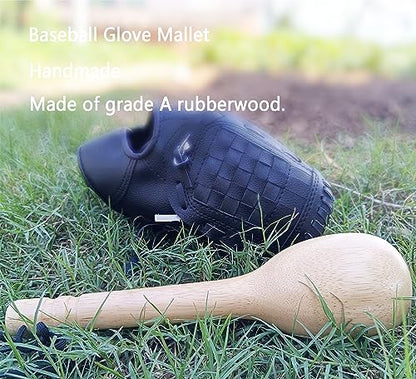 Baseball Glove Mallet-Ball Glove Shapping Mallet Glove Mallet for Glove Break-in and Shaping Baseball Hammer Baseball Softball Glove Mallet