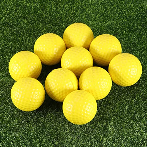 12 Pcs Synthetic Rubber Golf Accessories Training Practice Balls Foam Lightweight