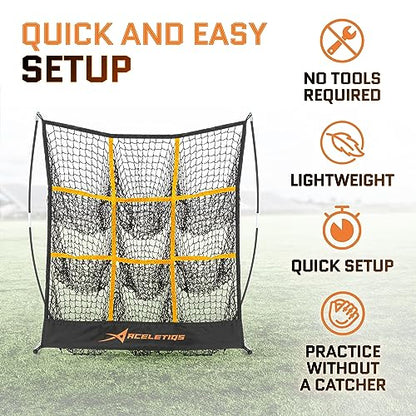 ACELETIQSBaseball Pitching Targets - color: black