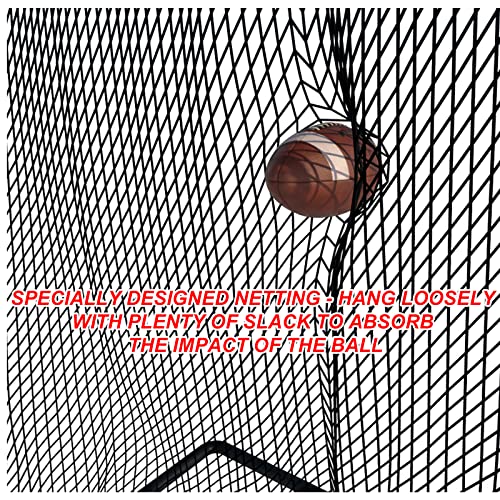 Football Kicking Cage Net - Portable 81x41IN Football Goal Training Aids for Backyard Indoor Outdoor-Youth & Adults