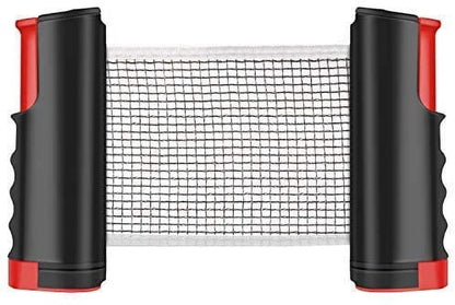 Table Tennis Nets, Adjustable Retractable Net Ping Pong Replacement Net, Portable Travel Holder Ideal for All Types of Tables, 170(max) x 19cm