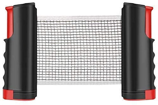 Table Tennis Nets, Adjustable Retractable Net Ping Pong Replacement Net, Portable Travel Holder Ideal for All Types of Tables, 170(max) x 19cm