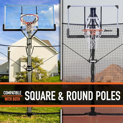 Franklin SportsBasketball Pass Back Rebounder - color: Black, size: 14' X 8'