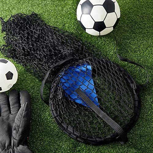 Lenwen Soccer Goal Target Net Top Bins Training Equipment 23 in Soccer Target for Goal Training Easy to Attach Detach Ball Top Bin for Football Shooting Accuracy Practice Equipment Trainer Gift