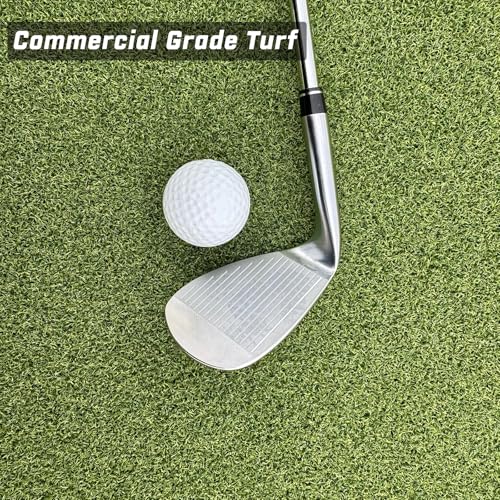 DCQ Golf Simulator Turf Flooring, Golf Mat for Indoor, Golf Simulator Accessories, Putting Turf - style: 15 x 6 ft