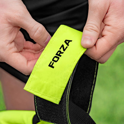 FORZA Target Net and Ball Bag - 2in1 Design | Corner Shooting Target | Soccer Training Equipment | Multi-Sport