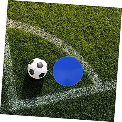 INOOMP 8pcs Markers for Sports Training Landmark Pads Red Yellow Green for Soccer Basketball Football and Classroom Activities