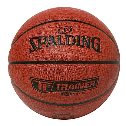 Spalding 77-014Z Basketball 33" Oversized TF Trainer Basketball Basketball, Brown (French Toast 19-1012tcx)