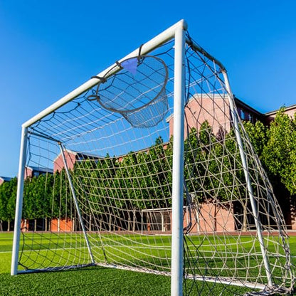 Amosfun Soccer Training Net with Target for Accuracy Practice, Black Football Goal Net for Youth and Adult Shooting Drills, Portable Practice Equipment for Indoor and Outdoor Football