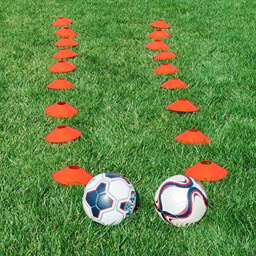 Training Cones for Soccer Basketball Football Practice Sports Accessories for Agility Training 20/40/60 Pack