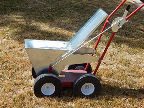 Newstripe NewLiner Dry Line Chalking and Striping Machines/Standard and Heavy Duty / 2”- 4” Lines, Rugged Construction/American Made - color: 050 lb. 4-Wheel Heavy Duty NewLiner Chalk Striping Machine