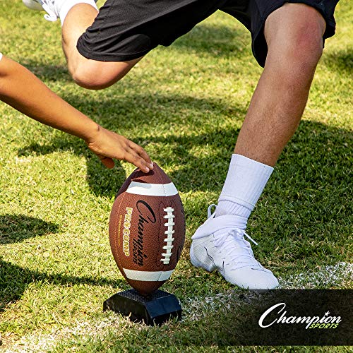 Champion Sports Football Kicking Tee – Heavy-Duty Kickoff Tee in Multiple Styles & Sizes - style: Extra-Point Kicking Tee (2 Inch)