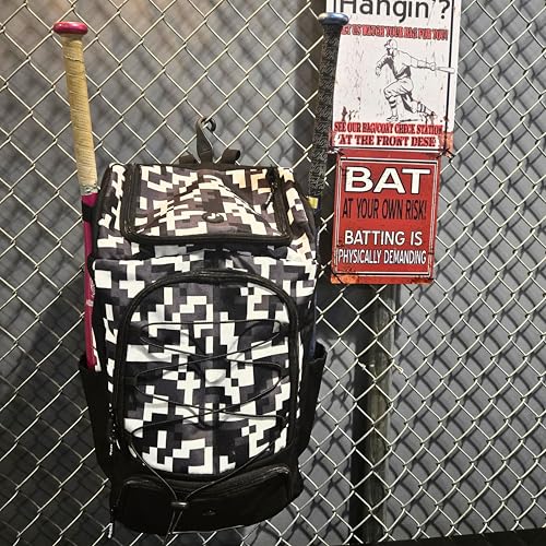 J World Athlete Sports Ball & Baseball Bag. Soccer Volleyball Basketball Backpack Women Men. Kids Softball Bat Bag Girls Boys - color: Purple