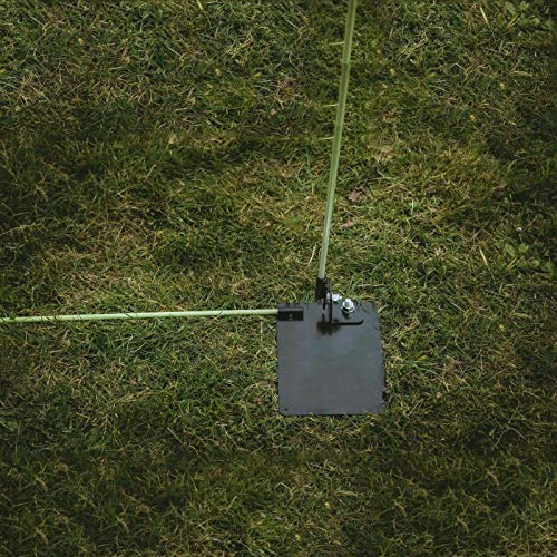 FINGER TEN Golf Alignment Stick Holder Swing Practice Plate Plane Trainer Training Aid Alignment Stick Base - color: Practice Plate