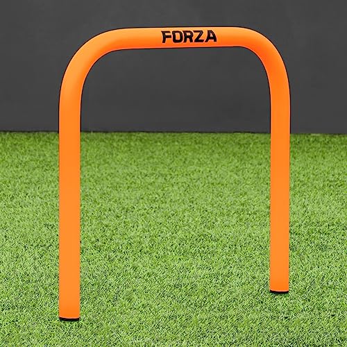 FORZA Pro Soccer Passing Arcs | Set of 4 Elite-Level Soccer Targets to Enhance Passing Techniques & Accuracy - Optional Carry Bag & Bases - color: Orange, size: Without Bases
