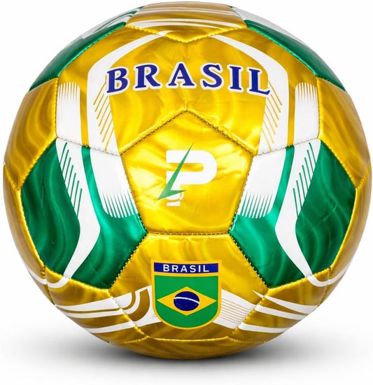 Country Training Soccer Ball: World Edition - size: 3, style: BRASIL
