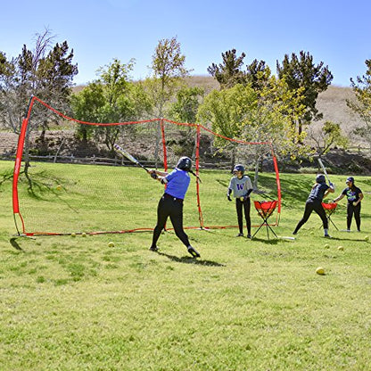 GoSports Portable Sports Barrier Net - 12 ft x 9 ft or 20 ft x 10 ft - Great for Any Sport - Includes Carry Bag - size: 12 ft x 9 ft