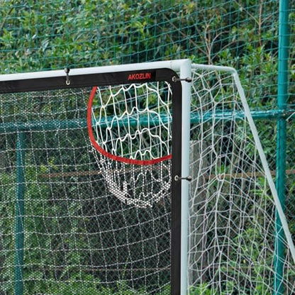 AKOZLIN Soccer Goal Target Net Soccer Shooting Training Aid with 7 Scoring Target Zones Soccer Field Nets Football Practice Training Equipment Accessory (Net Only) - size: 24x8FT