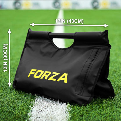 FORZA Pro Sandbag | Heavy Duty Soccer Goal Sandbag | 33lbs Sandbag for Soccer Goals (Sand NOT Included) - size: Pack of 2
