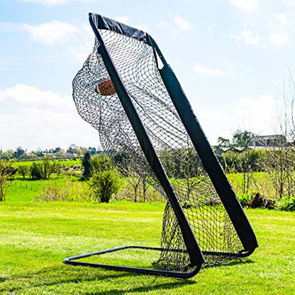 FORZA Kick Stick Football Holder Kicking Tee | Portable & Foldable Football Kicking Holder with Carry Bag for Field Goal & Kickoff Practice – Optional Ball and Kicking Net - size: No Ball, style: With Net