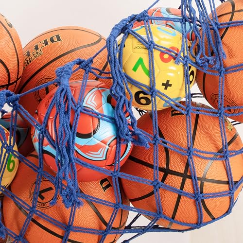 Ball Storage Net,Organizer Net for Basketball,Volleyball,Football,Sport Equipment Storage Hanging Hammock,Garage Ball Storage Net,Sports Ball Storage,Toy Net.