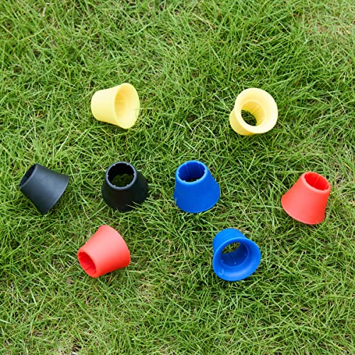 Bat Grip Choke Up Rings,Premium Choke Up Rings, Pressure Baseball Rings,Including: 8 Pack Choke up Rings, 2 Wrist Protectors - color: MIX COLOR