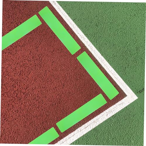 HANABASS 10pcs Football Training Signs Landmark Mat Markers Basketball Court Marking Kit Tennis Training Aids Sports Court Carpet Markers