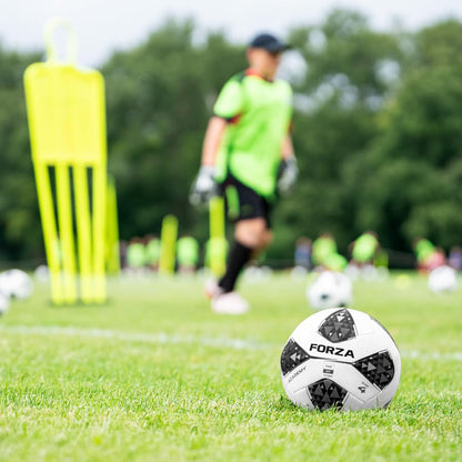 FORZA Soccer Balls | Wide Range of Match, Training, Academy & Backyard Soccer Balls - Ideal for Training or Soccer Matches - size: Size 3, style: Academy Soccer Ball [Black & White]