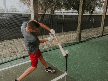 No Errors Sports Sequence Training Bat, Ultimate Two-Handed Baseball Trainer for Swing & Barrel Control, Ideal for Pro Players & Coaches - style: Senior - 25"