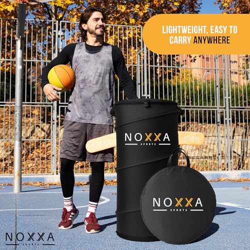 Pop Up Defender Basketball with Arms - Portable Basketball Dummy Defender, Foldable Training Equipment for Basketball, Soccer, Football and More, Indoor and Outdoor.