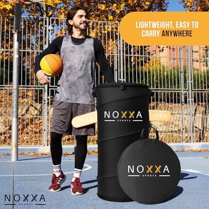Pop Up Defender Basketball with Arms - Portable Basketball Dummy Defender, Foldable Training Equipment for Basketball, Soccer, Football and More, Indoor and Outdoor.