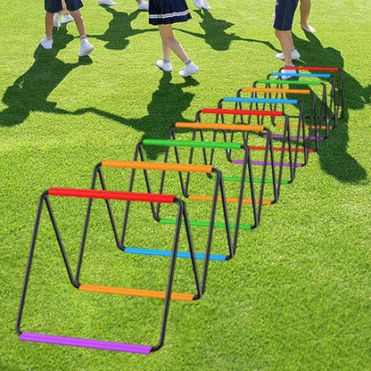 Vaveren Agility Ladder Jumping Obstacles for Men Women and Kids Flexible Folding Football Footwork Speed Ladder for Volleyball - size: 20 Grids