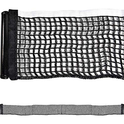 Butterfly Elite Table Tennis Table Clip Net Set – Replacement Net Set for Table Tennis Tables – Net Set Includes All The Necessary Parts to Replace an Old Net, Black (ELCLNS)