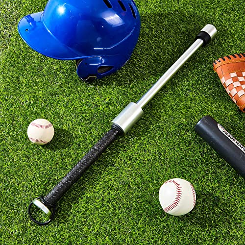 Hicarer Baseball Softball Swing Training Baseball Swing Trainer Bat Base Ball Softball Bat Training Aid for Youth Improve Hitting Flexibility Swing Mechanics and Balance