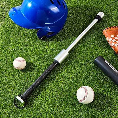 Hicarer Baseball Softball Swing Training Baseball Swing Trainer Bat Base Ball Softball Bat Training Aid for Youth Improve Hitting Flexibility Swing Mechanics and Balance