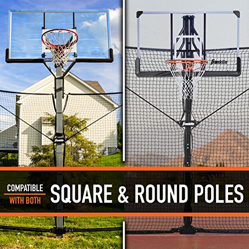 Franklin SportsBasketball Pass Back Rebounder - color: Black, size: 10' x 8'