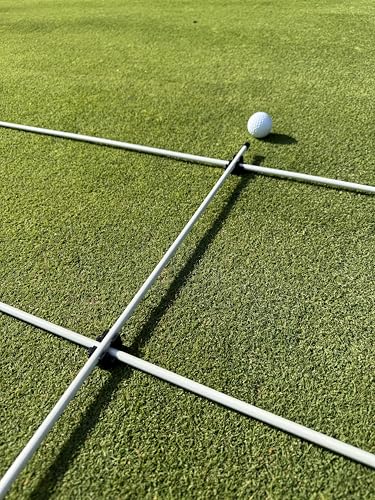 Golf Alignment Stick Clips (3 Pack) – Upgraded New Version – More Flexible & More Durable – Training Aid for Ball Position & Parallel Line Setup