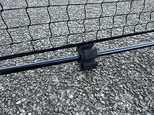 Portable Quick Set Mini Tennis Net 10ft for Padel Tennis net, Tennis net, Pickleball net on Driveway Backyards with Carrying Bag