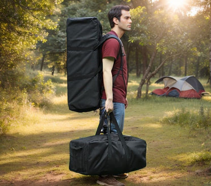Portable Foldable Lightweight Luggage Heavy Duty Sports Storage Bag Travel Duffle Bag for Hiking, Camping & Gym Equipment Bag for Team Coaches (27.6 * 11.8 * 10.2 inches) - size: 27.6 * 11.8 * 10.2 inches