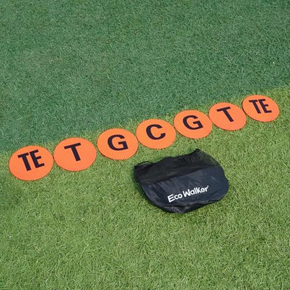 Position Flat Spot Markers Enhance Football Agility and Tactical Skills