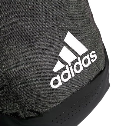 adidas Defender Sports Backpack with Shoe Compartment, Soccer Bag - color: Black/White