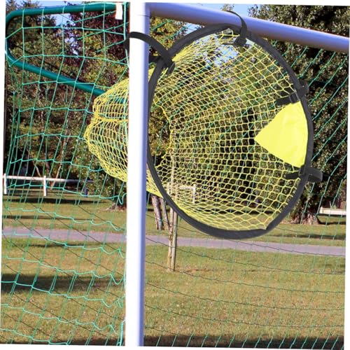 Totority 2PCS Soccer Goal Target Nets Football Practice Equipment for Youth Sturdy Accuracy Training Nets for Backyard Kicking and Shooting Drills