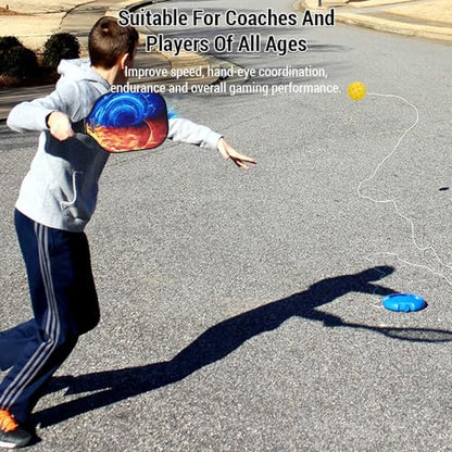 HUIOP Match Trainer Portable for All Skill Levels Single Player Trainer Rebound,Match Trainer