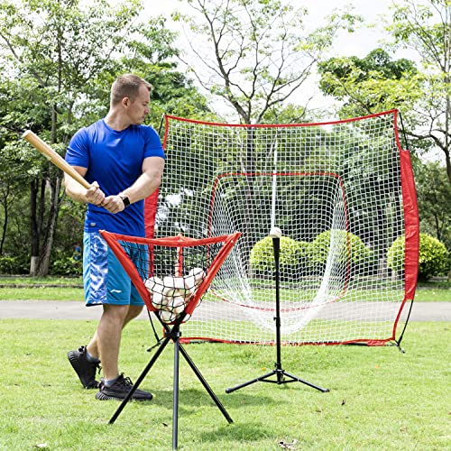 5 Pieces Batting Tee Topper Replacement.Ball Rest Rubber Cup for Baseball, Softball or Other Ball Sports.