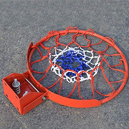 THUNDERBAY Reinforced Heavy Duty Breakaway Wall Mounted Basketball Rim,18 inch Basketball Rim Goal Replacement for Indoor Outdoor Walls - style: 18 Inch Breakaway
