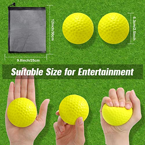 Libima Mini Golf Stress Ball Bulk Foam Practice Balls Stress Relief Sports Ball Training for Golf Birthday Party Favors Carnival Classroom Reward Indoor Outdoor