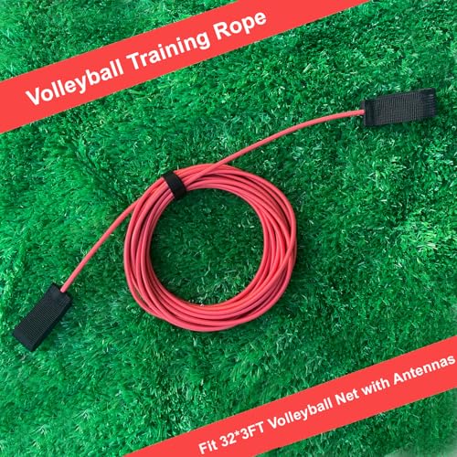 Volleyball Training Aids, Volleyball Net Addition Extender Rope,Volleyball Serving Assistant Tool,Volleyball Serving Trainer