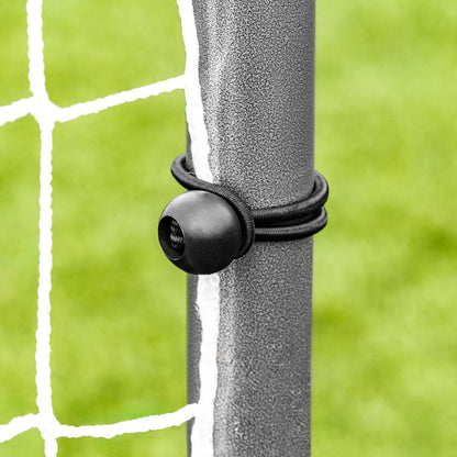 FORZA Steel42 Soccer Goal – Heavy-Duty Steel Garden Goal with 42mm galvanised Frame, Weatherproof net, Tool-Free Setup, Multiple Sizes & Optional rebounder kit - size: 6ft x 4ft, style: Goal Only