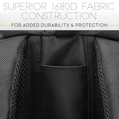 Franklin Sports Pickleball Bags - Deluxe Competition Pro Backpack for Gear + Equipment - Pickleball Bag for Men + Women - Holds Paddles, Balls + Accessories - Elite Nylon Fabric