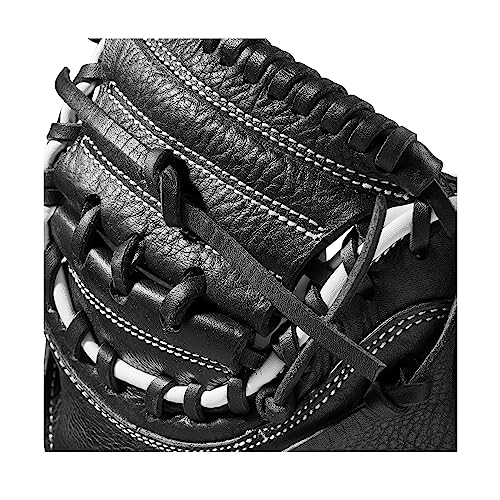 Wilson Trainer Baseball Gloves - Black/Red - style: Catcher